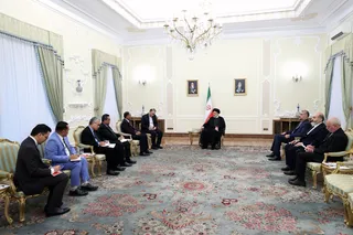 تصاویر دیدار وزیرخارجه مالزی با دکتر رئیسی