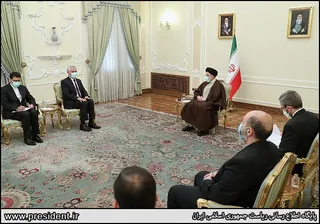 تصاویر دیدار دبیر کل سازمان همکاری اقتصادی (اکو) با آیت الله رئیسی