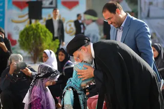 تصاویر حضور در مراسم بازگشایی مدارس
