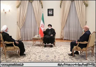 تصاویر نشست سران سه قوه به میزبانی رئیس جمهور
