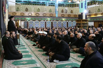 تصاویر برگزاری مراسم سوگواری شهادت امام حسین (ع) در نهاد ریاست جمهوری