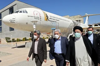 تصاویر بازدید رئیس جمهور از طرح های دانش بنیان در پارک علم وفناوری پردیس