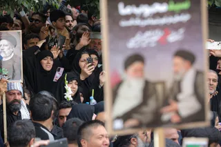 مراسم تشییع پیکر رئیس جمهور شهید و همراهان در مشهد