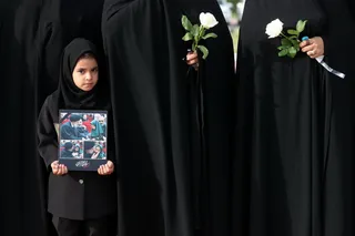 مراسم تشییع پیکر رئیس جمهور شهید و همراهان در بیرجند