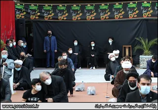 سومین روز مراسم عزاداری سالار شهیدان در نهاد ریاست جمهوری+تصویر