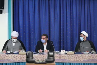 تصاویر جلسه شورای عالی انقلاب فرهنگی