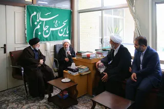 تصاویر دیدار با آیت الله ناصری