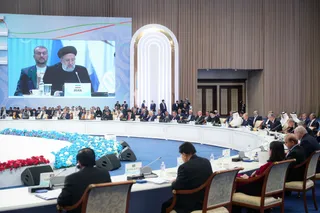 تصاویر سخنرانی آیت‌الله رئیسی در ششمین اجلاس سران سیکا
