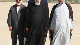 تصاویر  ورود رئیس جمهور به استان سیستان و بلوچستان