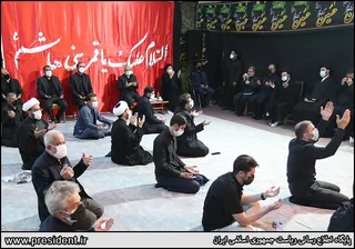 سومین روز مراسم عزاداری سالار شهیدان در نهاد ریاست جمهوری+تصویر