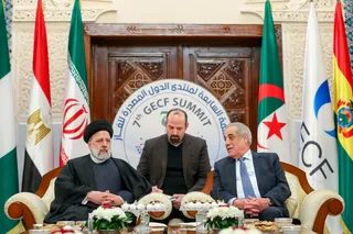 ورود رئیس جمهور به الجزیره
