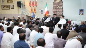 نشست  نشست با جمعی از علما و سران طوایف جنوب سیستان و بلوچستان