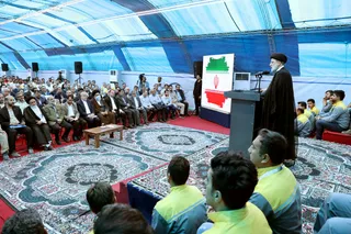 تصاویر مراسم آغاز عملیات راه‌اندازی پتروشیمی گچساران