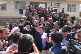 تصاویر حضور در جمع عشایر منطقه بازفت