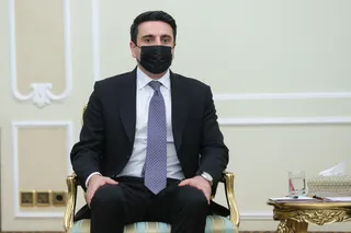 تصاویر دیدار رئیس مجلس ارمنستان با آیت‌الله رئیسی