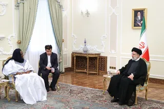 تصاویر دیدار وزیر خارجه بورکینافاسو با رئیس جمهور