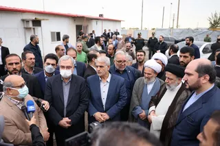 تصاویر بازدید از پروژه توسعه بیمارستان زعیم پاکدشت