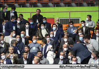تصاویر آئین اهدای بازوبند پهلوانی سال ۱۴۰۰