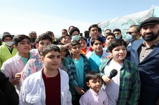 تصاویر بهره برداری از پروژه ۱۲۵۰ هکتار جنگل کاری