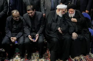 مراسم گرامیداشت رئیس جمهور شهید و همراهان در مسجد ارگ