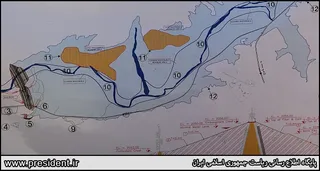 بازدید آیت‌الله رئیسی از سد در حال ساخت تنگ‌ سرخ