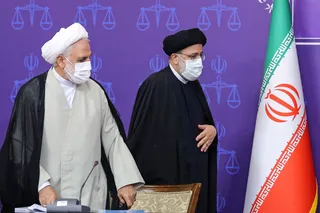 حضور حجت‌الاسلام والمسلمین رئیسی در شورای عالی قضائی