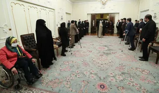 تصاویردیدار با نمایندگان جامعه معلولین کشور