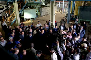 تصاویر بازگشایی کارخانه قند یاسوج