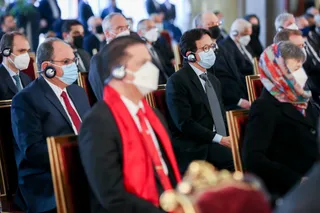 تصاویر مراسم سالگرد پیروزی انقلاب اسلامی با حضور سفرای خارجی مقیم ایران