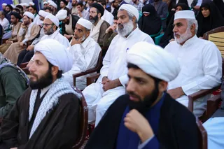 تصاویر دیدار با علما و روحانیون استان بوشهر