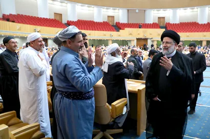 تصاویر نشست علما و نخبگان اهل سنت سراسر کشور با رئیس جمهور