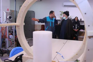 تصاویر بازدید از شرکت صنایع هواپیماسازی ایران