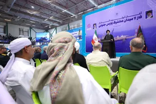تصاویر مراسم آغاز تولید گاز از فاز 11 میدان مشترک پارس جنوبی