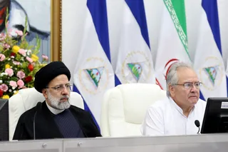 تصاویر سخنرانی در جمع نمایندگان مجلس ملی نیکاراگوئه