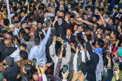 تصاویر حضور و سخنرانی در مرکز فرهنگی اسلامی جاکارتا