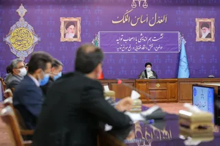 هم‌اندیشی آیت‌الله رئیسی با اصحاب تولید