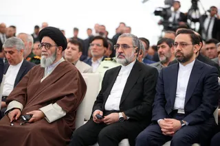 آیین افتتاح رسمی طرح مشترک سد قیز قلعه‌سی