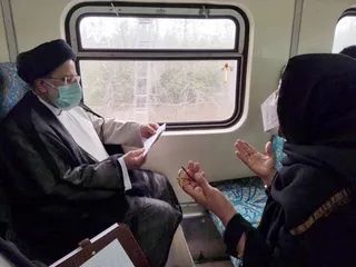 تصاویر سفر به استان البرز با قطار شهری