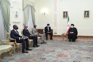 تصاویردیدار وزیر امور خارجه توگو با رئیس جمهور