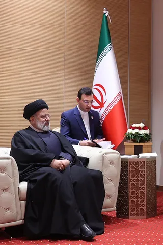 دیدار امیر قطر با رئیس جمهور