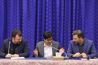 نشست با جمعی از فعالان کسب و کارهای فضای مجازی