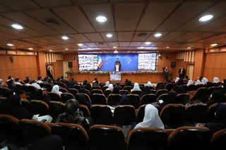 تصاویر دیدار رئیس جمهور با جمعی از پرستاران لرستان