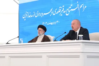 آیین افتتاح رسمی طرح مشترک سد قیز قلعه‌سی