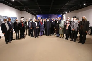 تصاویر دیدار با هنرمندان هنرهای تجسمی ایران