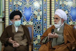 تصاویر دیدار با جمعی از علما و روحانیون