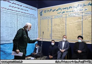 حضور سرزده رئیس جمهور در محله منبع آب اهواز