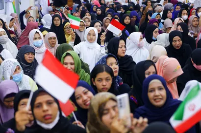 تصاویر حضور و سخنرانی در مرکز فرهنگی اسلامی جاکارتا