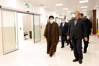 تصاویر افتتاح مرکز جامع تشخیص و درمان سرطان برکت