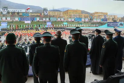 مراسم دانش‌آموختگی دانشجویان دانشگاه علوم انتظامی