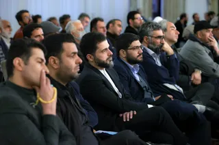 دیدار رمضانی با جمعی از هنرمندان
